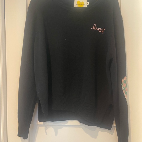 Black Crew Neck Sweater - Picture 6 of 8